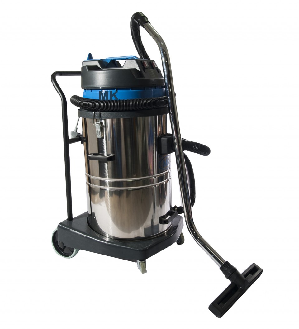 MK Stainless Steel Industrial Wet and Dry Vacuum / 70L